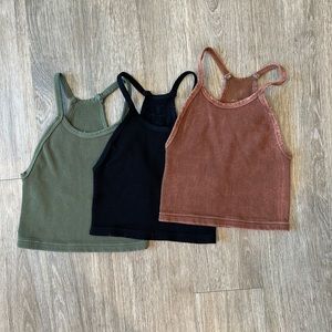 3 Free People Happiness Runs Crop Tank